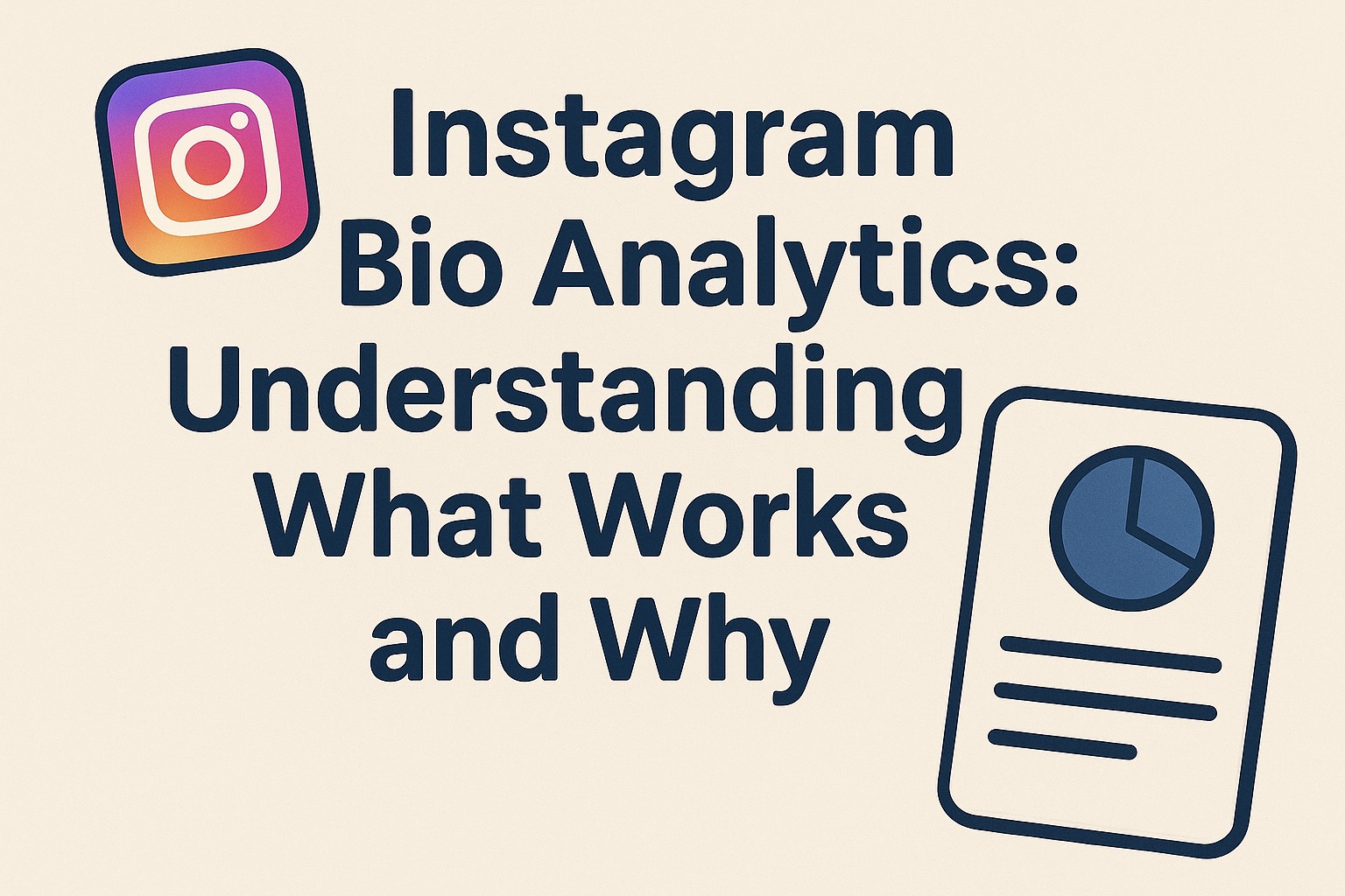 Instagram bio analytics